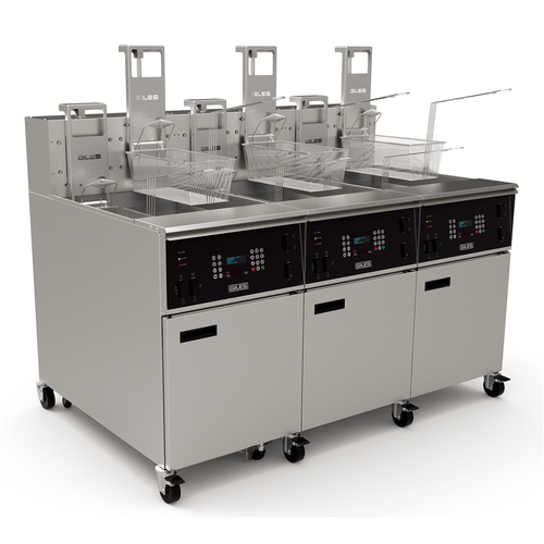 Giles Enterprises EOF-20/20/20 Fryer Electric Multiple Battery