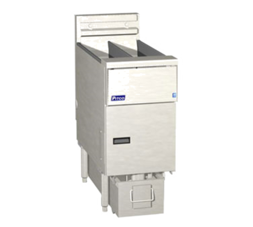 Pitco SE14X-1FD Solstice Prepackaged Fryer System Electric 40-50 lb Oil Capacity Solid State Controls ENERGY STAR
